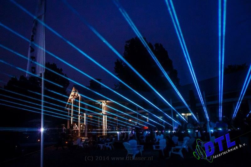 Beachhouse Woodward Waterspektakel Flyboard Nightshow Laser Show Lasereffecten