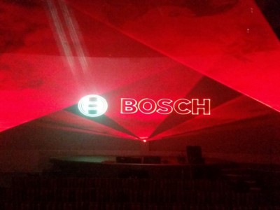 Bosch Siemens Neff Multimediashow Laser Lasershow Productpresentatie Hoofddorp Logo