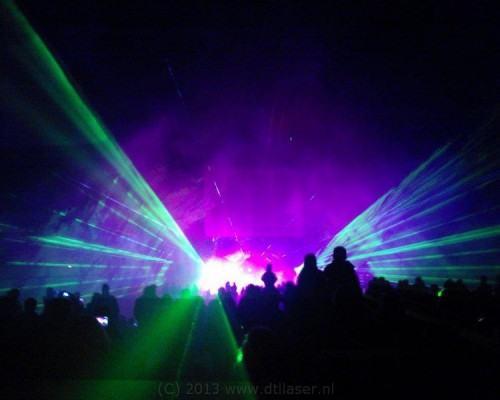 Damwoude Koninginnedag Lasershow Show Laser Lasereffecten